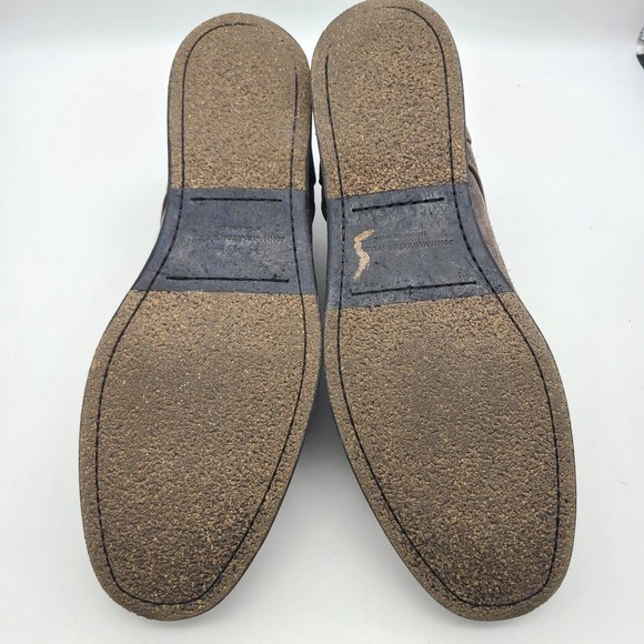 John Varvatos USA BROOKLYN Chukka Boot Suede Shoe Dark Brown Black Men’s US 13 - Picture 7 of 10
